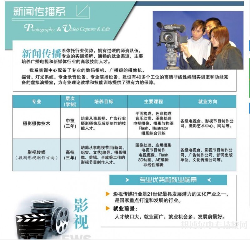 廣東省新聞出版職業(yè)技術(shù)學(xué)校新聞傳播系專業(yè)簡(jiǎn)介