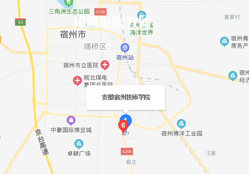 安徽宿州技師學院地址在哪里