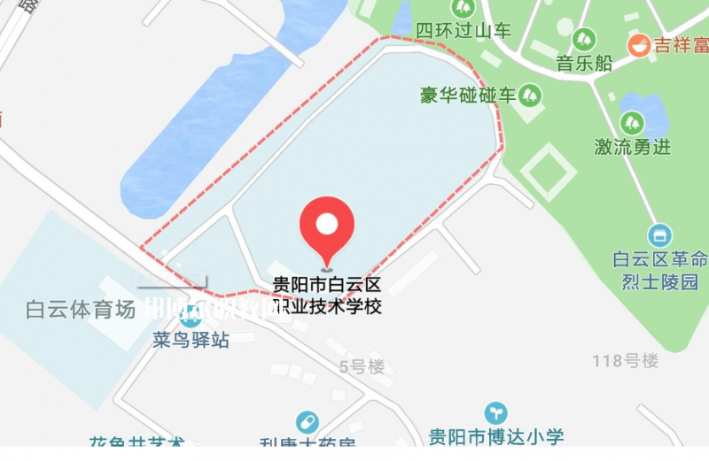 貴陽白云區(qū)職業(yè)技術學校地址在哪里