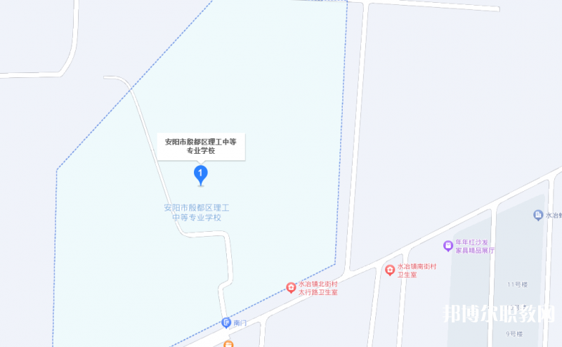 安陽(yáng)市殷都區(qū)理工中等專業(yè)學(xué)校地址，乘車路線