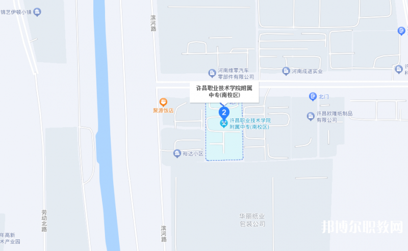 許昌市建安區(qū)職業(yè)中等專業(yè)學校地址，乘車路線