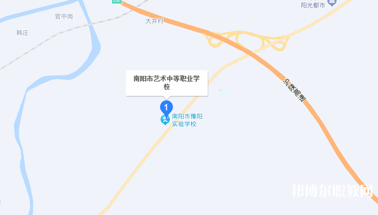 南陽市藝術(shù)中等職業(yè)學(xué)校地址，乘車路線