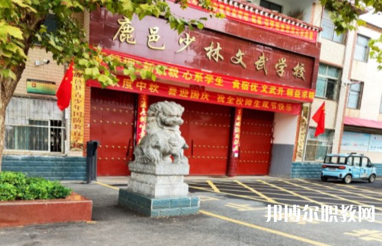 鹿邑縣少林武術(shù)職業(yè)中等專業(yè)學校怎么樣、好不好