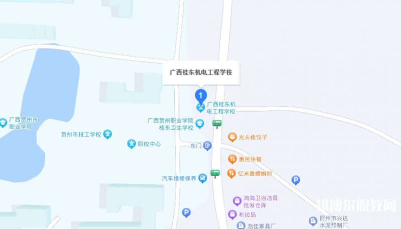 桂東機電工程學校地址，乘車路線