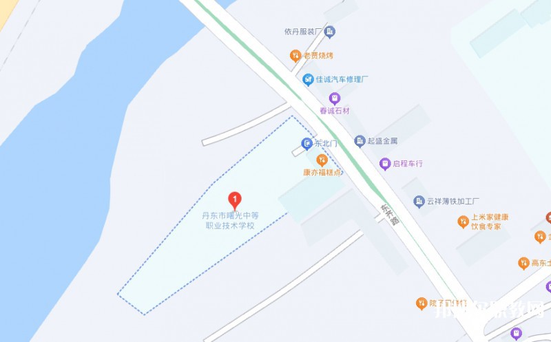 丹東市曙光中等職業(yè)技術(shù)學(xué)校地址，乘車路線